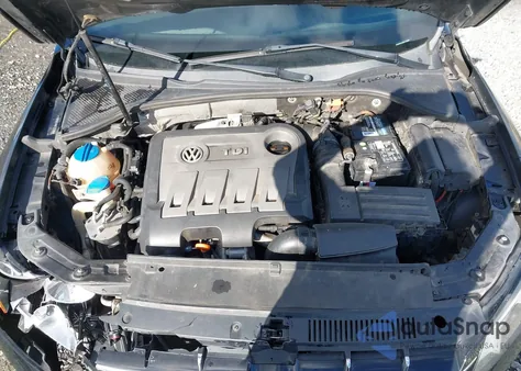 2013 Volkswagen Passat 2.0L Tdi Sel Premium z USA, uszkodzony, nr VIN 1VWCN7A36DC122296